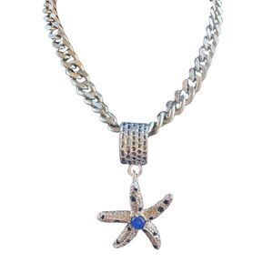Handmade Chain With Starfish Pendant